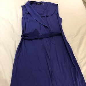Purple Tahari dress